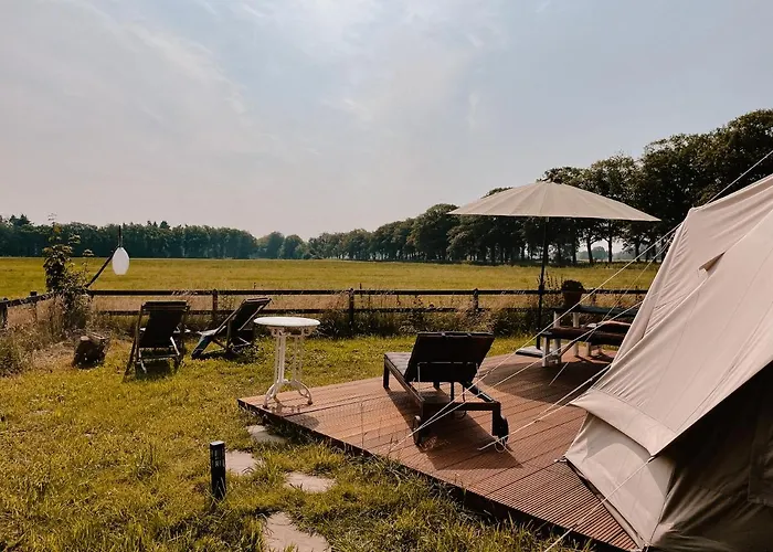 酒店 Glamping Erve Hasselo 福尔登