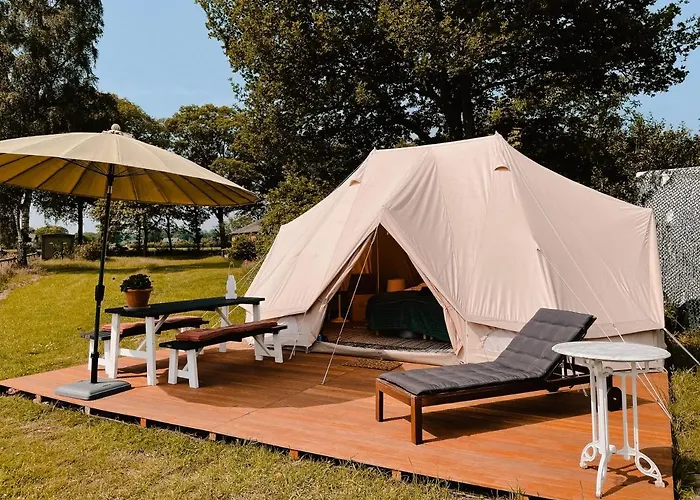 酒店 Glamping Erve Hasselo 福尔登